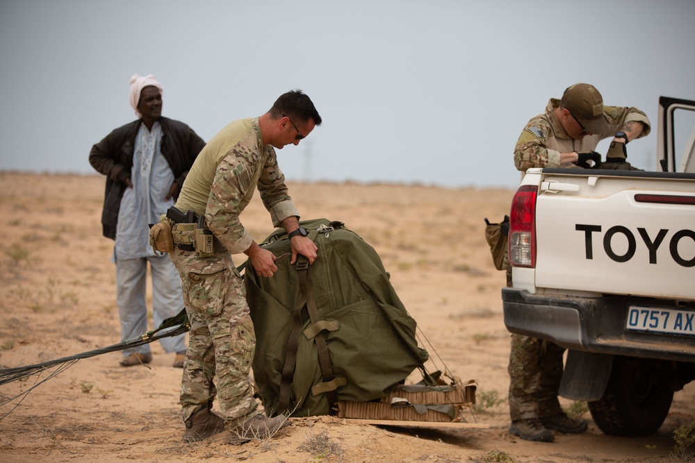 U.S. and Mauritanian Civil Affairs coordinate humanitarian assistance during Flintlock 20
