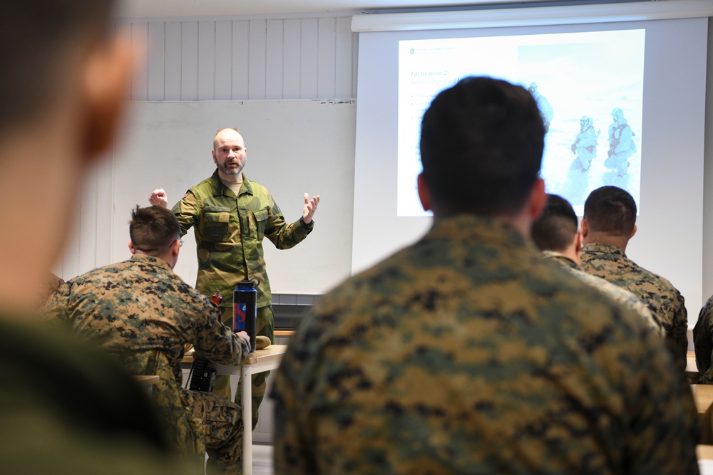 Cold-weather classroom training