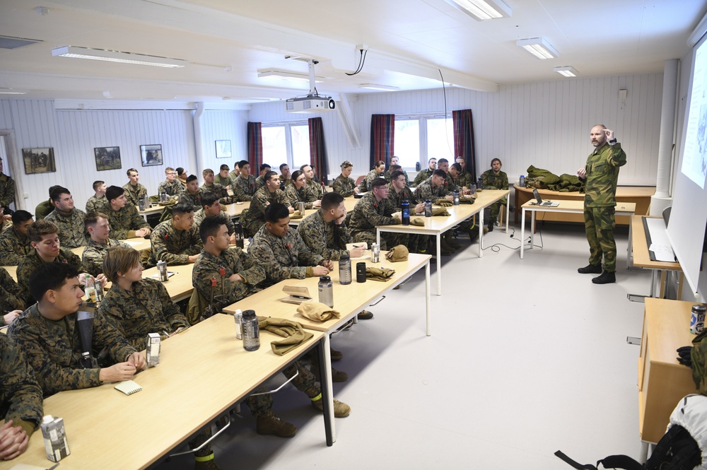 Cold-weather classroom training