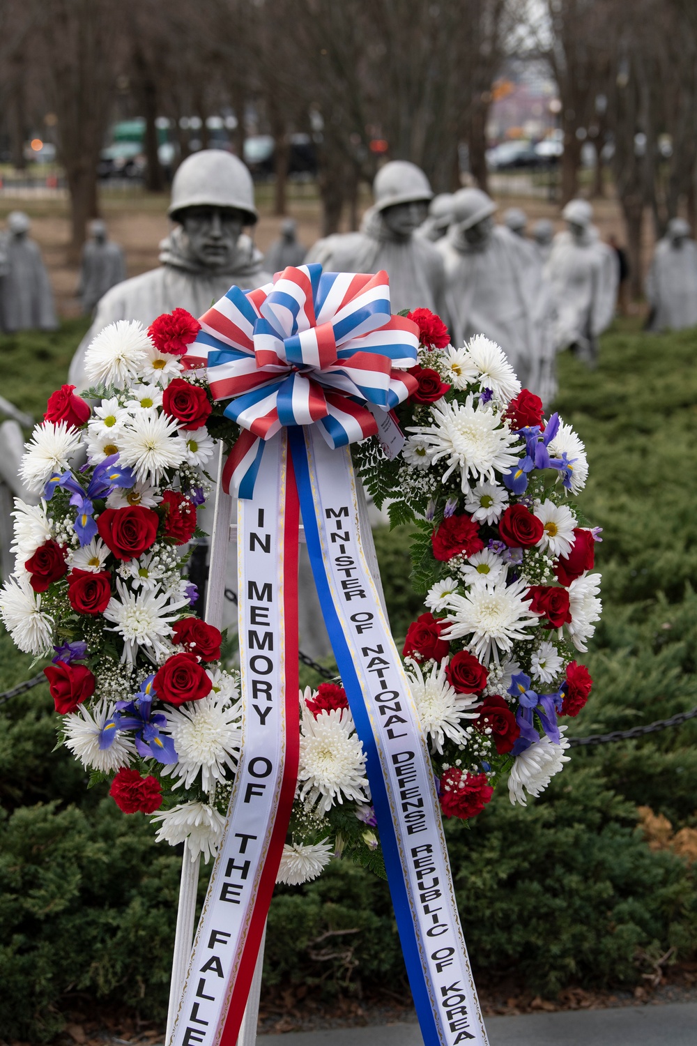 Korean War Memorial Wreath Laying Ceremony