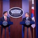 SecDef Esper and ROK Defense Minister Kyeong-doo  Host Joint Press Conference