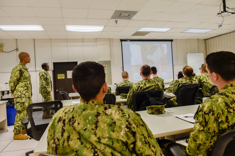 IWTC Corry Station Sailors Attend a Life Skills Course