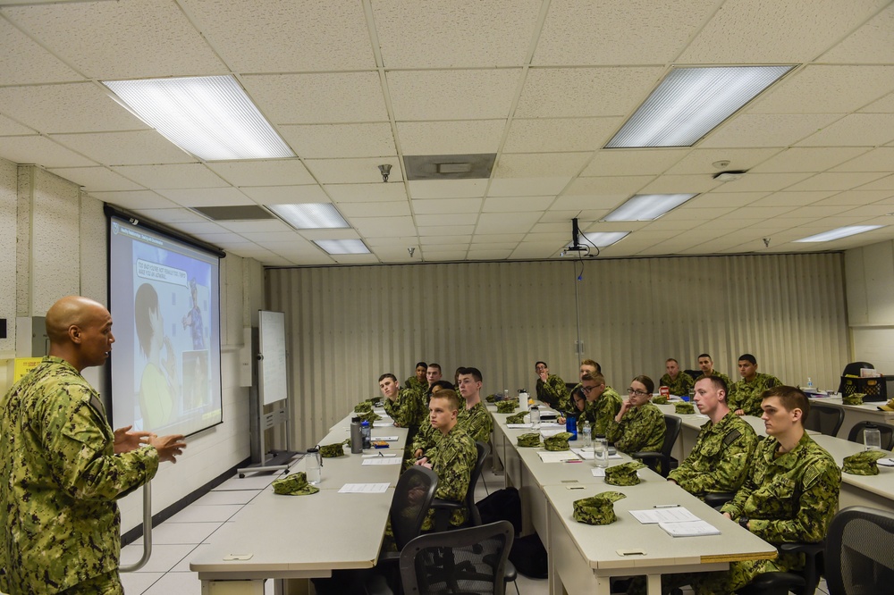 IWTC Corry Station Sailors Attend a Life Skills Course