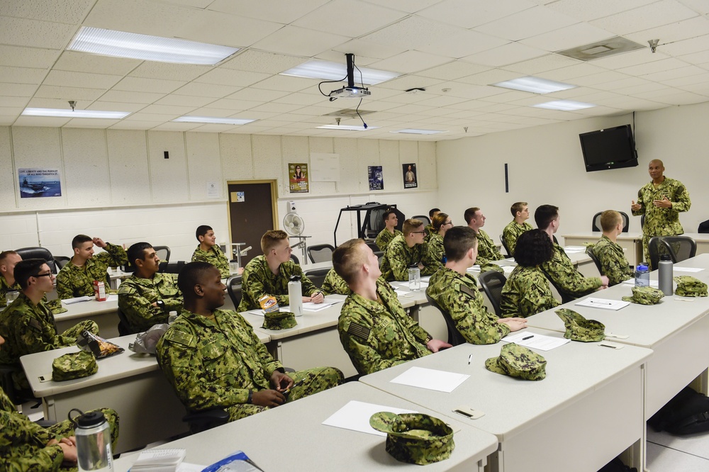 IWTC Corry Station Sailors Attend a Life Skills Course