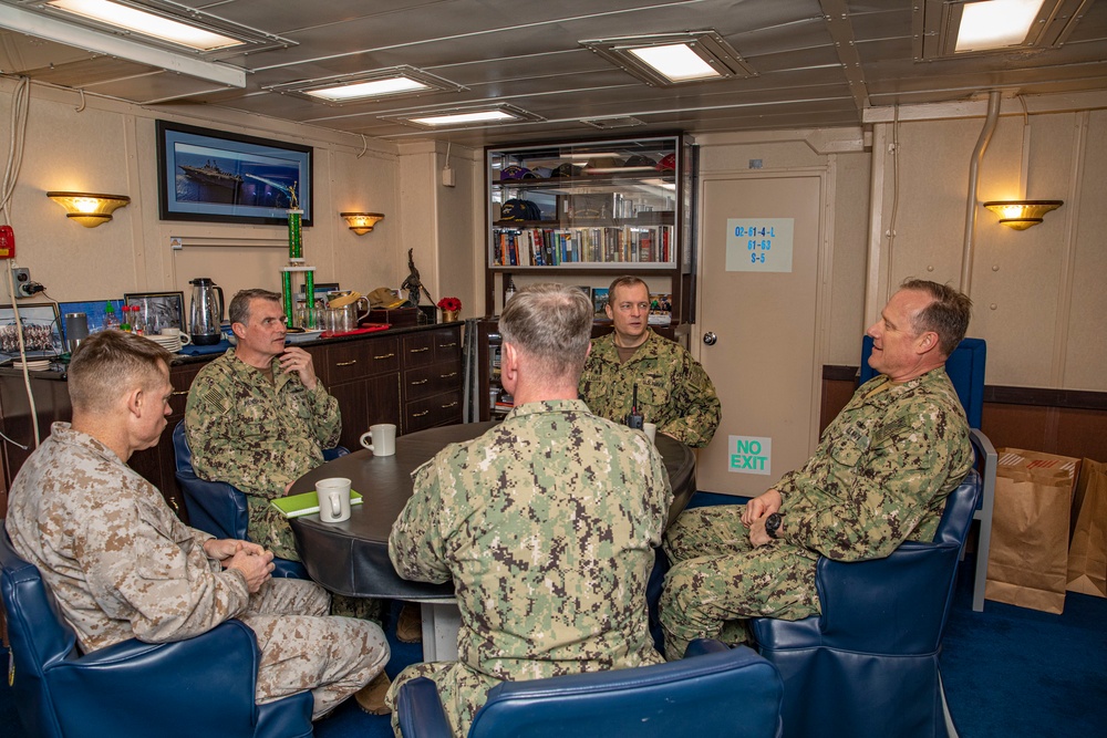 Deputy Commander U.S. Naval Forces Central Command Visits Bataan