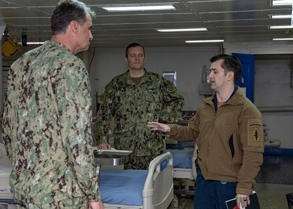 Deputy Commander U.S. Naval Forces Central Command Visits Bataan