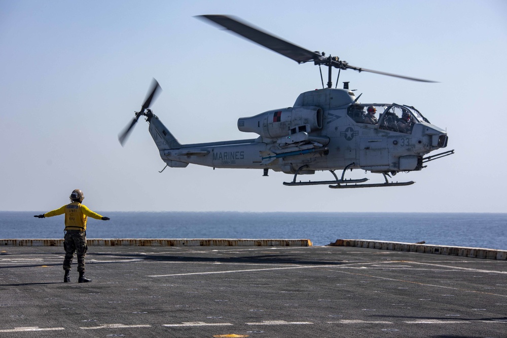 New York takes part in flight operations