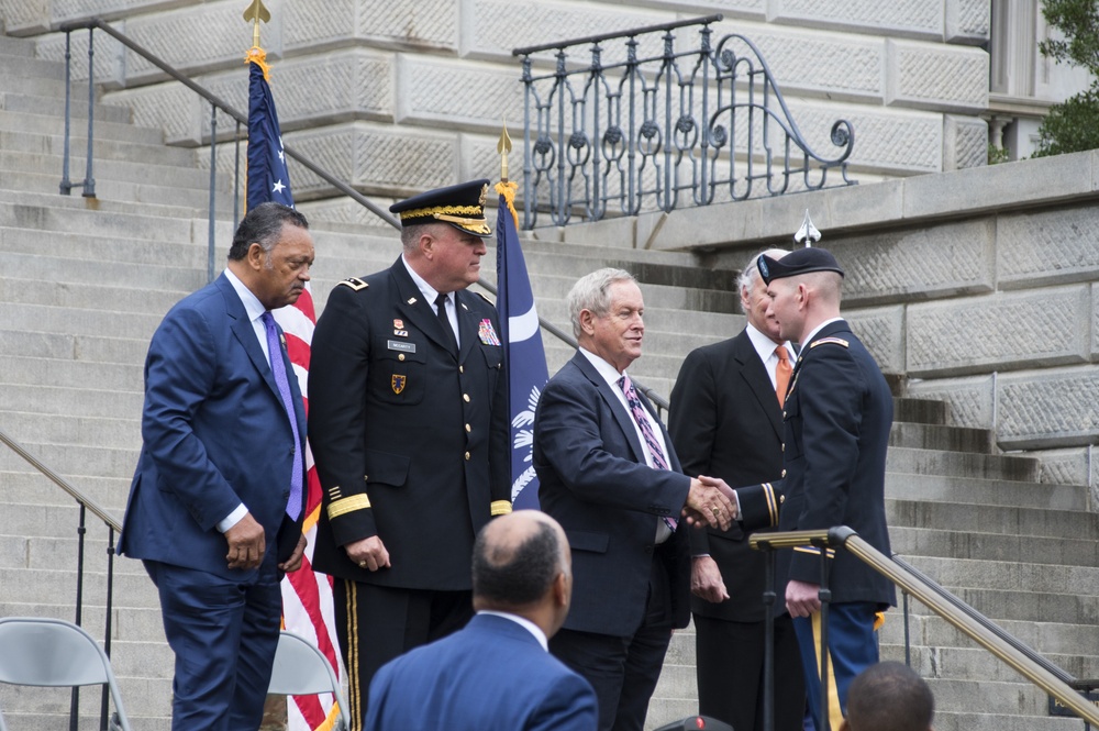 South Carolina National Guard participates in Military Department Day at State House