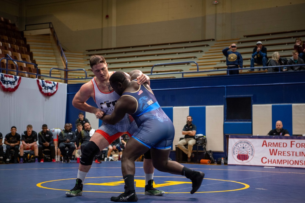 Navy takes 4th at Greco-Roman style wrestling, Armed Forces Championship