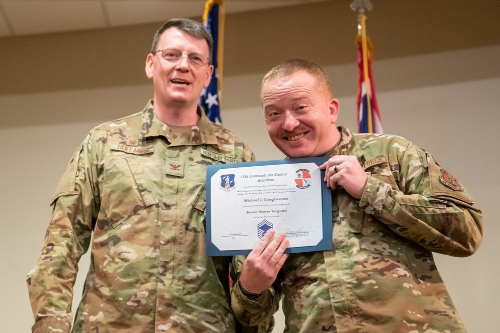 SMSgt Michael J. Coughenour Promotion