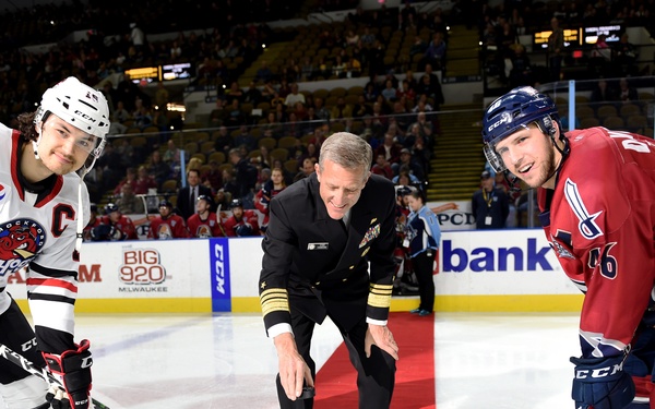 Navy Night with the Milwaukee Admirals
