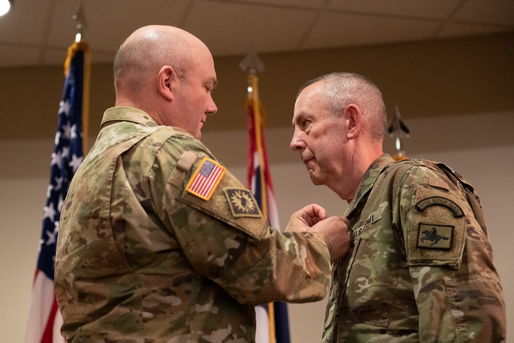 Lt. Col. Charles K. Thompson Retirement Ceremony