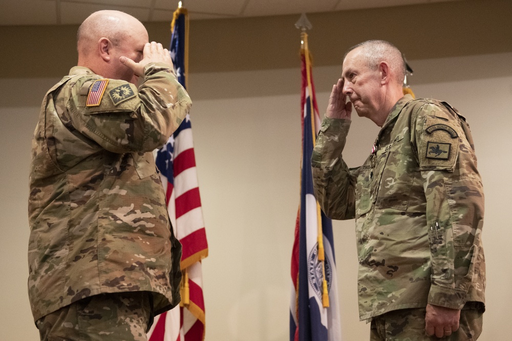 Lt. Col. Charles K. Thompson Retirement Ceremony