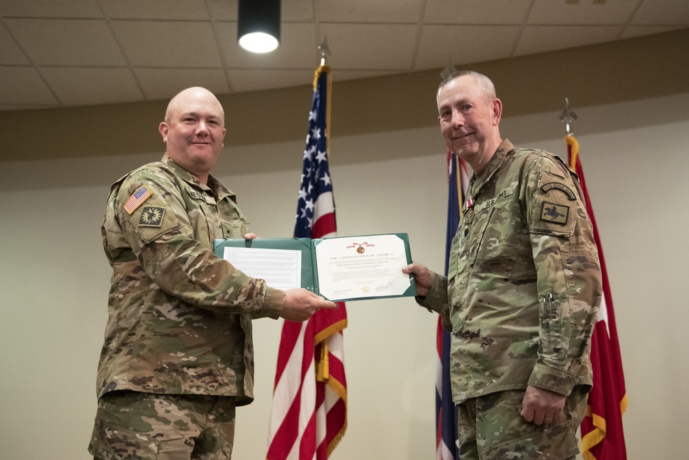 Lt. Col. Charles K. Thompson Retirement Ceremony