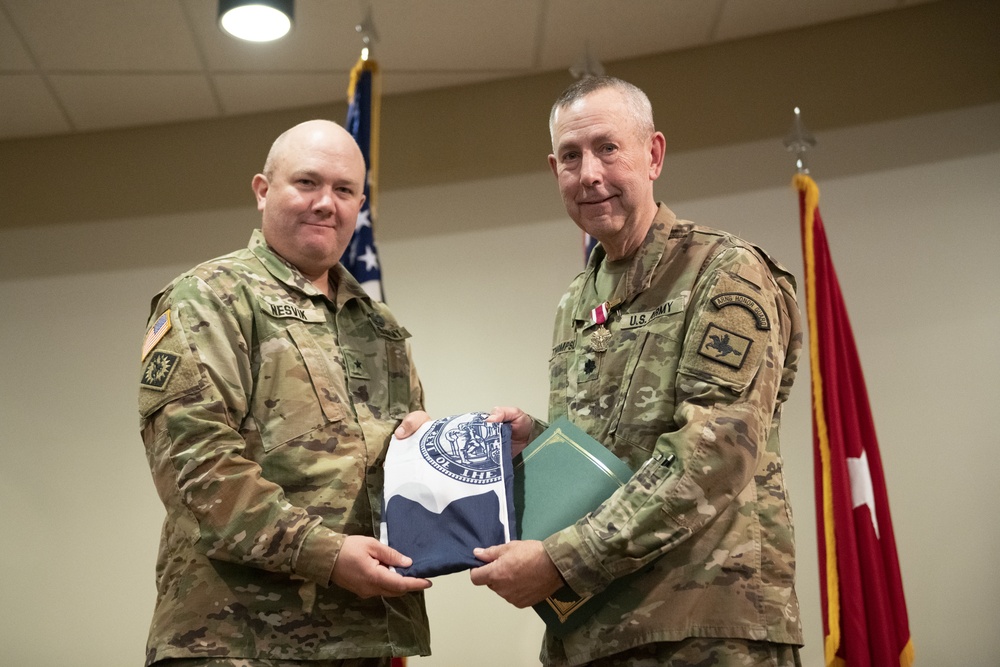 Lt. Col. Charles K. Thompson Retirement Ceremony