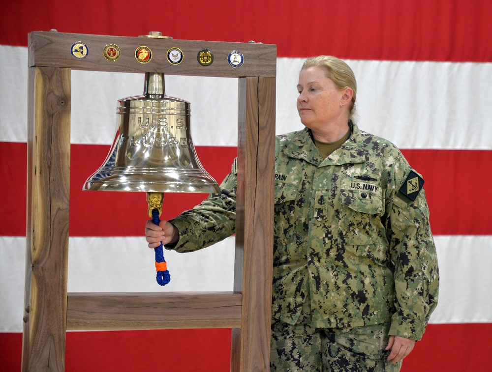 NY Naval Militia Rededicate Bell of USS Flusser after 100 years