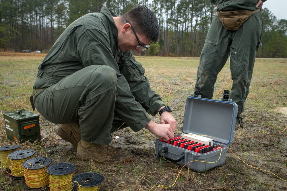 EOD preps for the 2020 MCAS Airshow