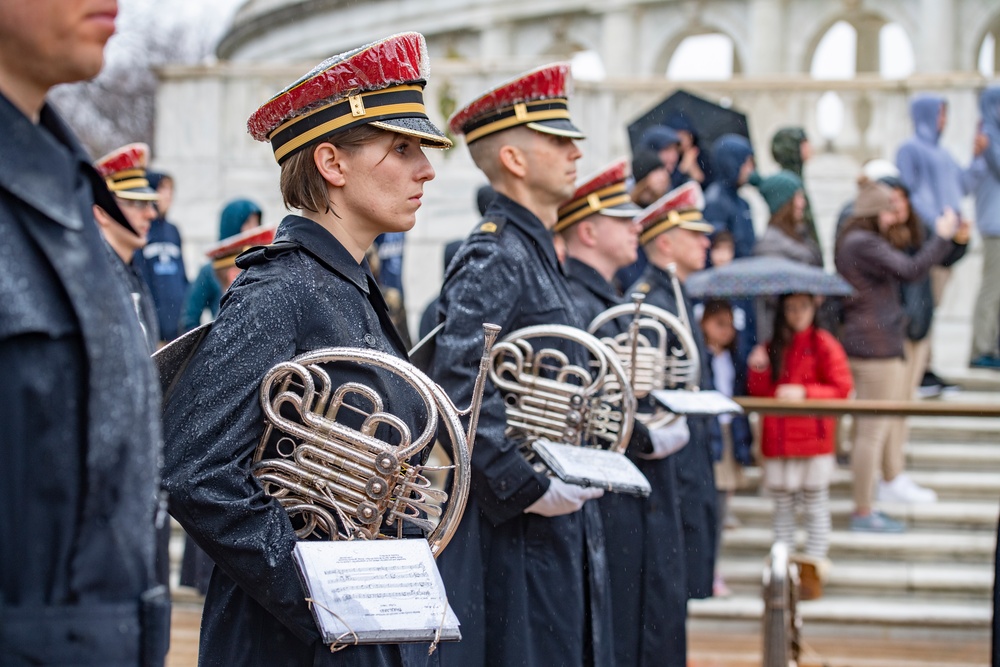 Commander-In-Chief of the Royal Thai Army General Apirat Kongsompong Participates in an Army Full Honors Wreath-Laying Ceremony at the Tomb of the Unknown Soldier