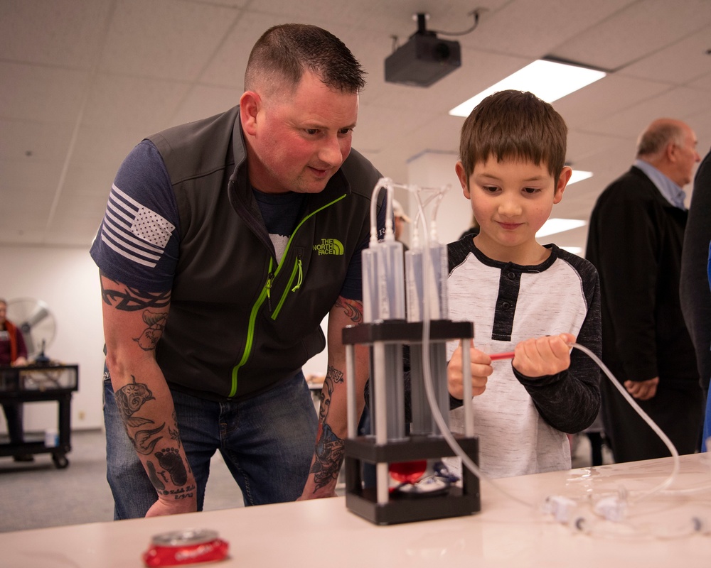 U.S. Naval Undersea Museum hosts &quot;Discover E Day&quot;.