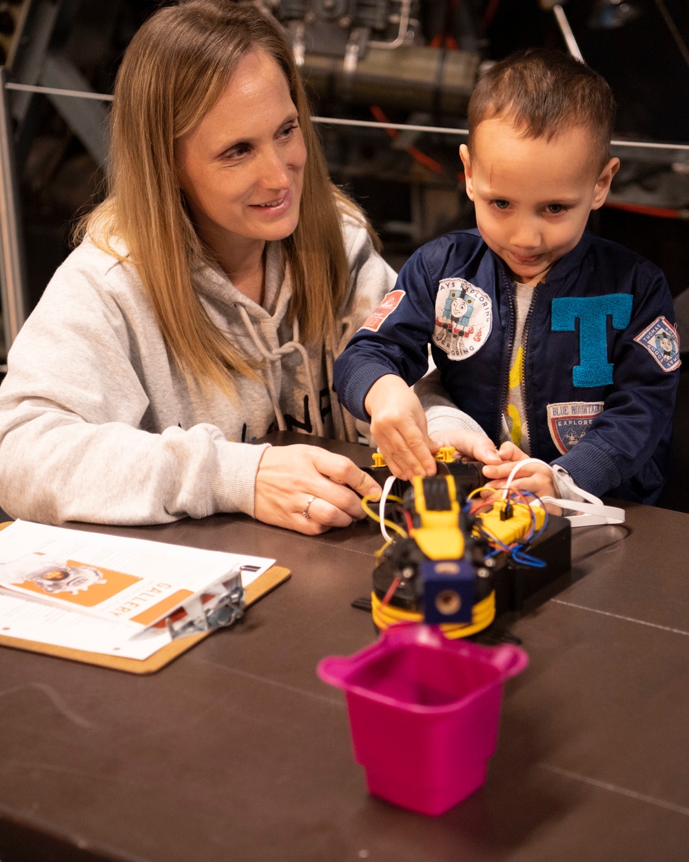 U.S. Naval Undersea Museum hosts &quot;Discover E Day&quot;.