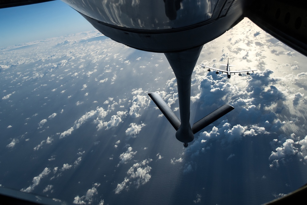 KC-135 Stratotanker Refuels the Fight during Cope North 20