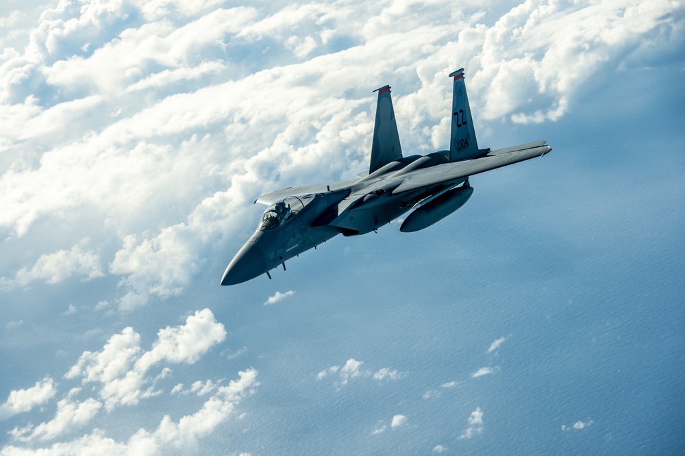 KC-135 Stratotanker Refuels the Fight during Cope North 20