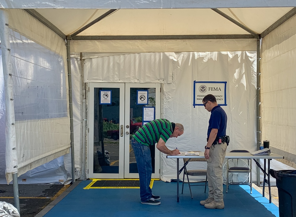 FEMA Recovery Center Open in Corozol