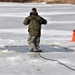 CWOC students take icy plunge for cold-water immersion training at Fort McCoy