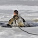 CWOC students take icy plunge for cold-water immersion training at Fort McCoy