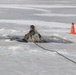 CWOC students take icy plunge for cold-water immersion training at Fort McCoy