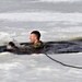 CWOC students take icy plunge for cold-water immersion training at Fort McCoy