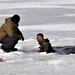 CWOC students take icy plunge for cold-water immersion training at Fort McCoy
