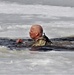 CWOC students take icy plunge for cold-water immersion training at Fort McCoy