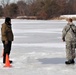 CWOC students take icy plunge for cold-water immersion training at Fort McCoy