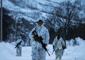 II MIG Marines weather elements, challenges for Cold Response 20
