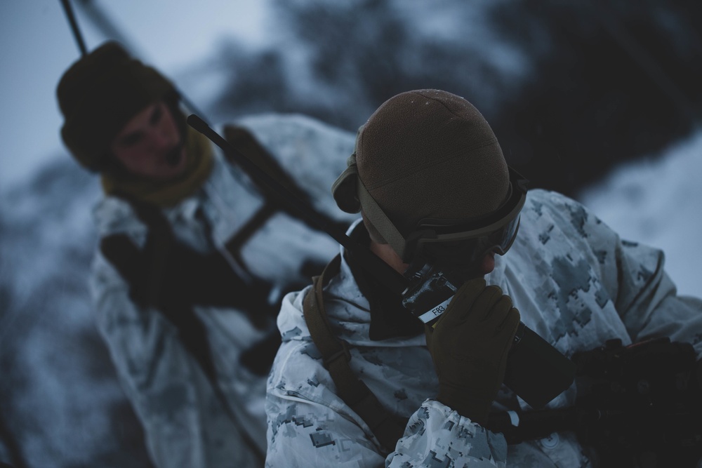 2nd LE Bn conducts cold-weather training