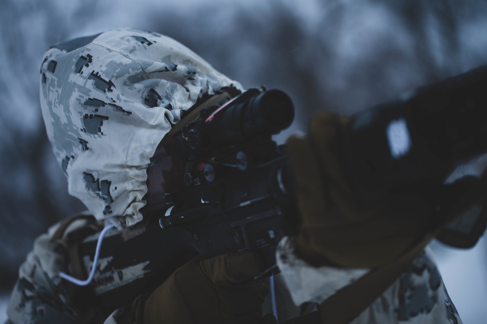 2nd LE Bn conducts cold-weather training