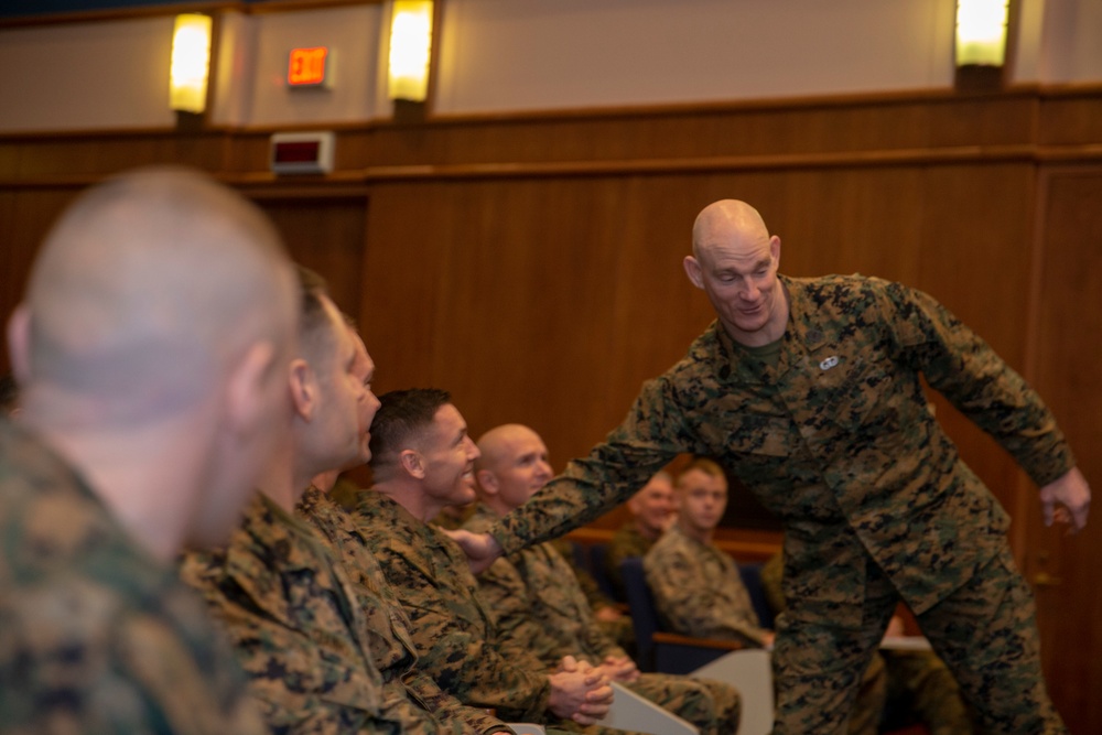 DVIDS - Images - SMMC speaks at First Sergeant Course [Image 1 of 4]