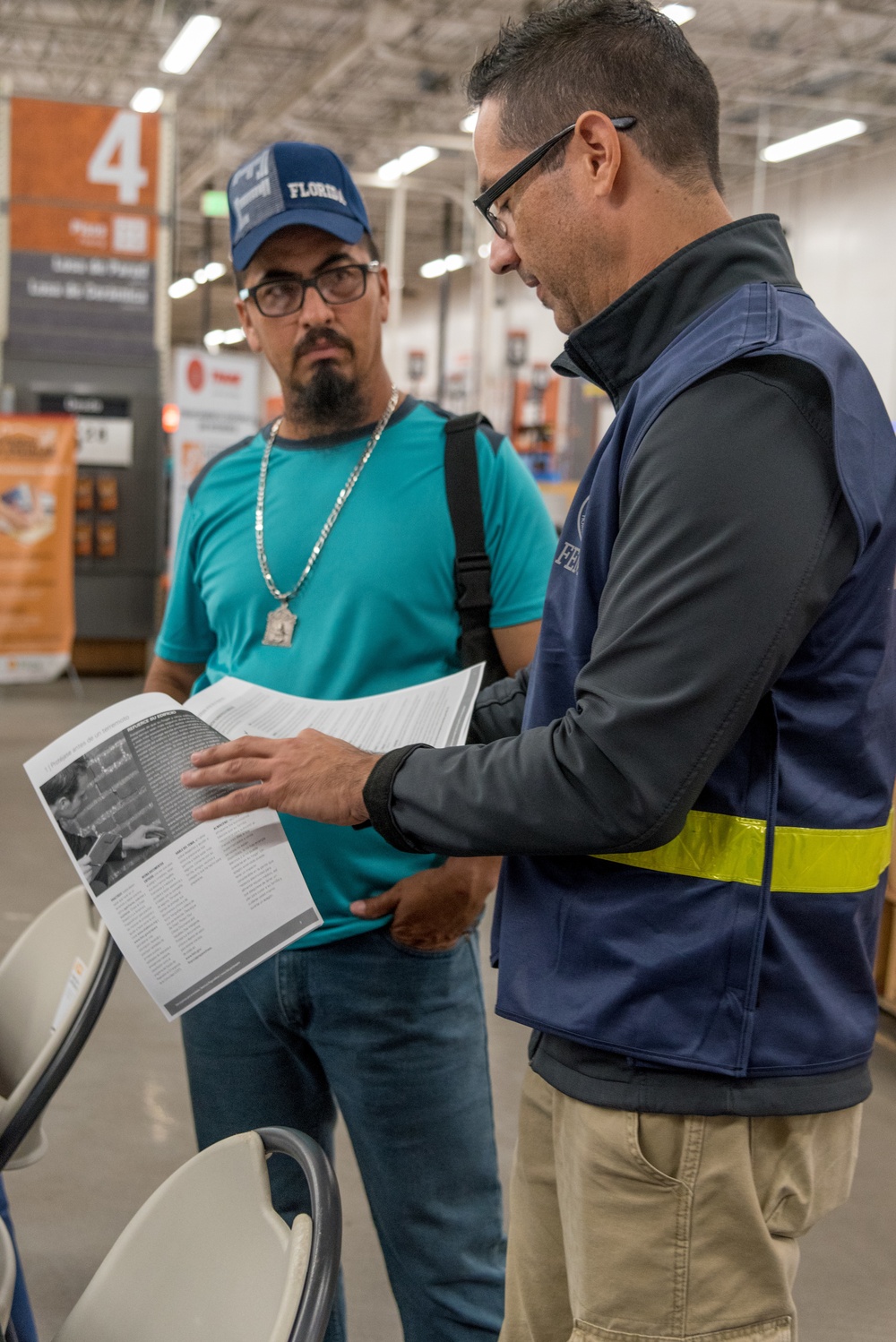 FEMA Mitigation Booth at Home Depot in Mayagüest