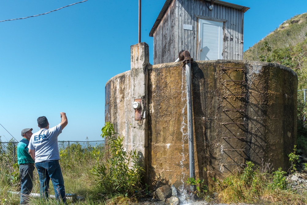 EPA Tests Water Following January's Quake