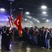 Marines arrive at Burleson Independent School District Winter Invitational