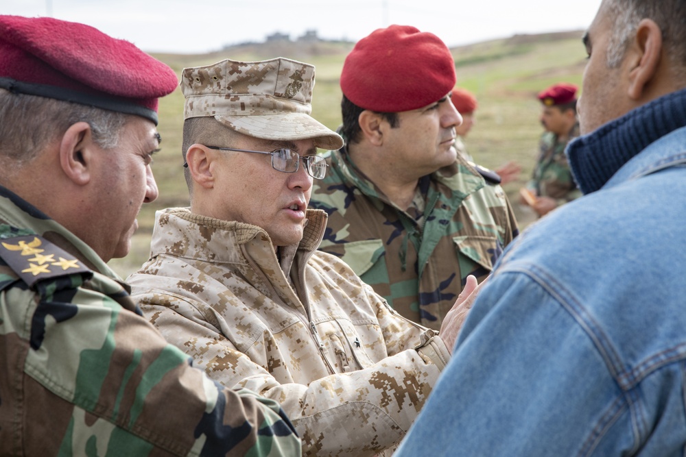 Brig. Gen. Seely visits Bnaslawa Training Center