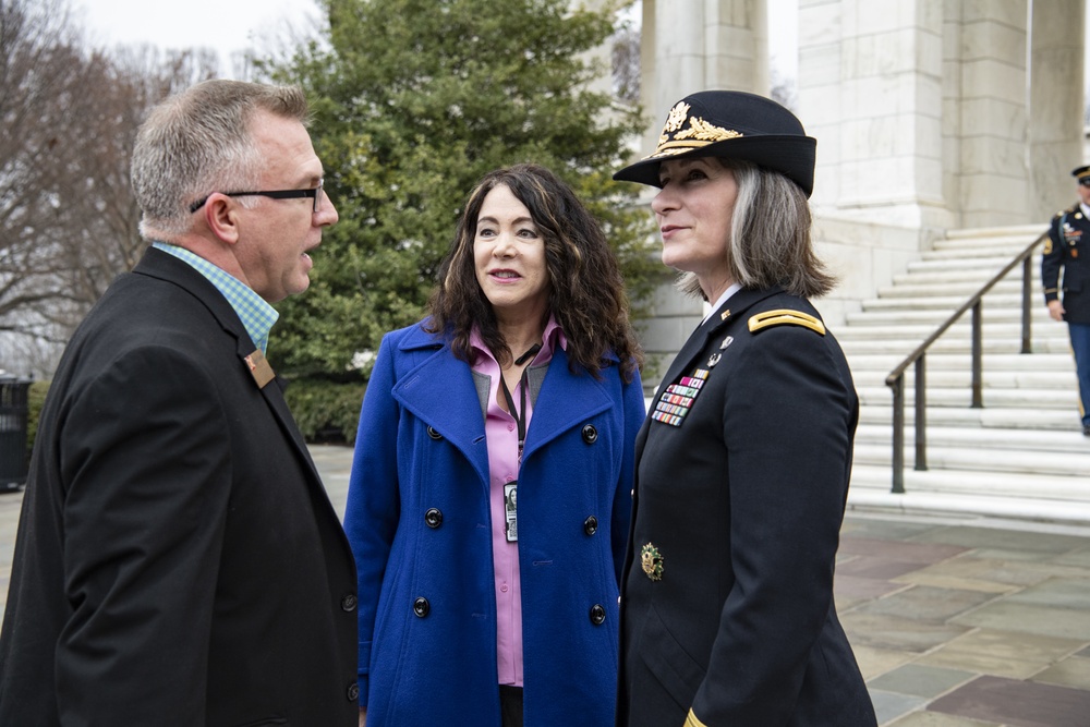 Civilian Aides to the Secretary of the Army Visit Arlington National Cemetery