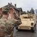 15th BSB loads vehicles at Skwierzyna railhead