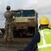 15th BSB load vehicles at Skwierzyna railhead