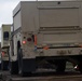 15th BSB load vehicles at Skwierzyna railhead