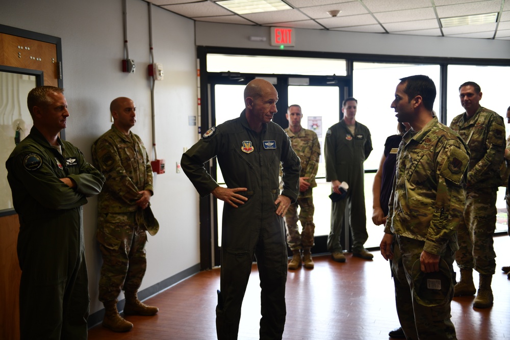 Commander of Air Combat Command visits Tyndall AFB