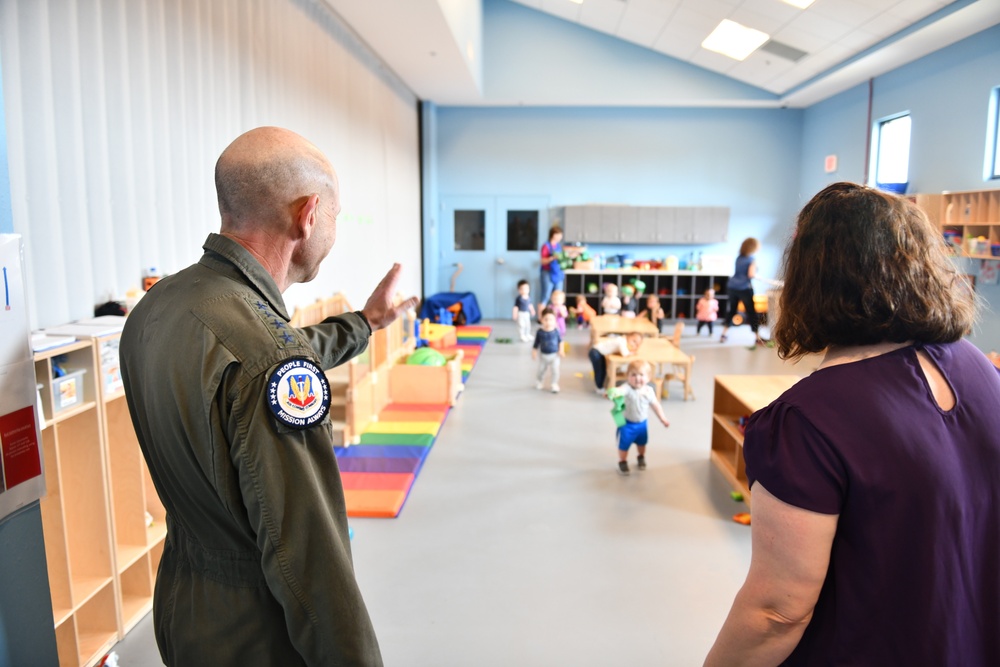 Commander of Air Combat Command visits Tyndall AFB