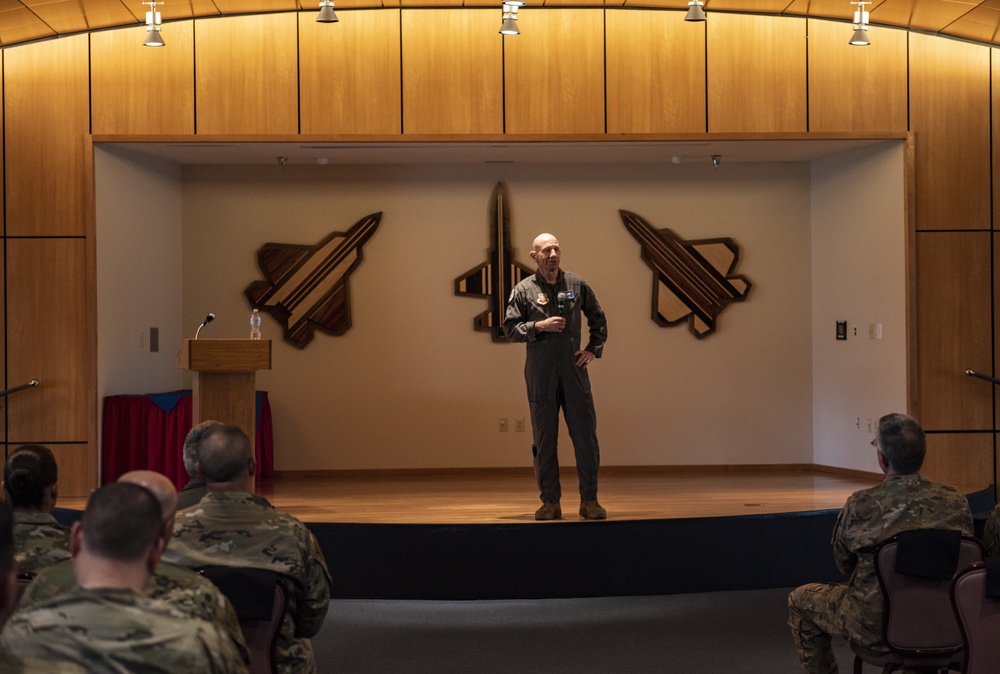 Commander of Air Combat Command visits Tyndall AFB