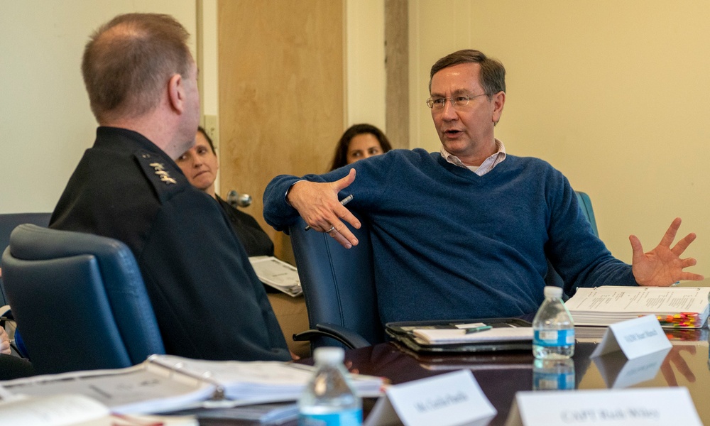 Navy's Chief Learning Officer Visits NPS